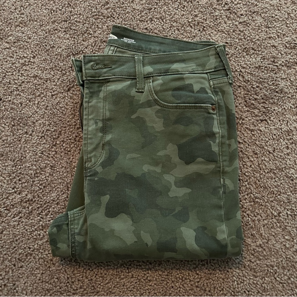Camouflage Skinny Jeans
